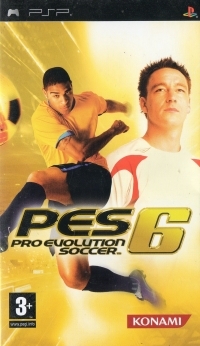 Pro Evolution Soccer 6 Box Art