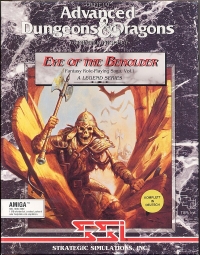 Advanced Dungeons & Dragons: Eye of the Beholder Box Art