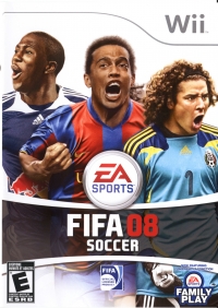 FIFA Soccer 08 (English / French ESRB) Box Art