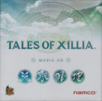 Tales of Xillia Music CD Box Art