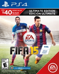 FIFA 15 - Ultimate Edition Box Art
