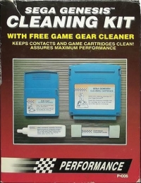 Performance Sega Genesis Cleaning Kit (black gradient box) Box Art
