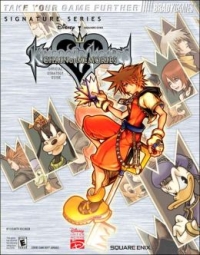 Kingdom Hearts: Chain of Memories - Official Strategy Guide Box Art