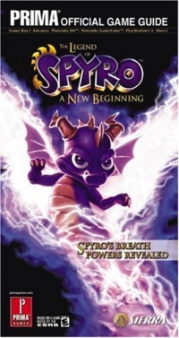 Legend of Spyro, The: A New Beginning - Prima Official Game Guide Box Art