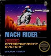 Mach Rider (European Version) Box Art