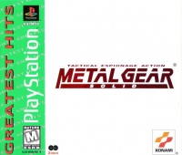 Metal Gear Solid - Greatest Hits (SLUS-00594/00776 / middle logo) Box Art