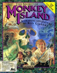 Secret of Monkey Island, The (CD) Box Art