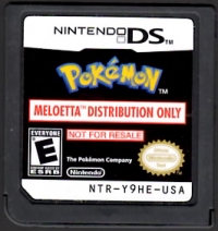 Pokémon Meloetta Distribution Box Art