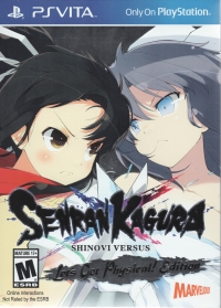 Senran Kagura Shinovi Versus - Let's Get Physical! Edition Box Art