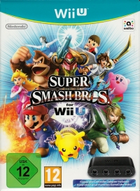 Super Smash Bros. for Wii U (GameCube Controller Adapter) Box Art