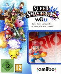 Super Smash Bros. for Wii U + Mario amiibo Box Art