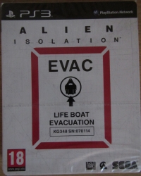 Alien: Isolation - Nostromo Edition Steelbook Box Art