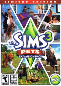 Sims 3, The: Pets - Limited Edition Box Art