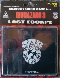 Hori Memory Card Case for Biohazard 3 Last Escape Box Art