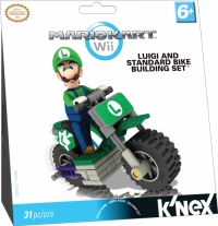 K'NEX Mario Kart Wii - Luigi and Standard Bike Building Set Box Art