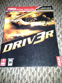 Driv3r - Prima Official Game Guide Box Art