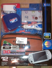 Mad Catz NBA Starter Kit for PSP Box Art