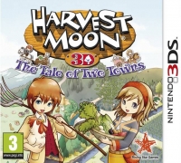 Harvest Moon 3D: The Tale of Two Towns Box Art