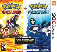 Pokémon Omega Ruby + Alpha Sapphire Dual Pack Box Art
