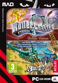 Rollercoaster Tycoon 3: Deluxe Edition Box Art