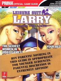 Leisure Suit Larry: Magna Cum Laude Official Game Guide Box Art