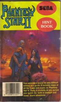 Phantasy Star II Hint Book Box Art