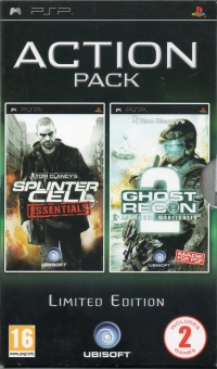 Action Pack: Tom Clancy's Splinter Cell Essentials + Tom Clancy's Ghost Recon Advanced Warfighter 2 [NL] Box Art
