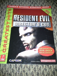 Resident Evil Director's Cut - Prima's Official Strategy Guide (Greatest Hits) Box Art