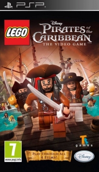 Lego Disney Pirates of the Caribbean: The Video Game Box Art