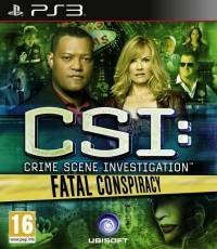 CSI: Fatal Conspiracy Box Art