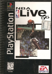 NBA Live 96 (long box) Box Art