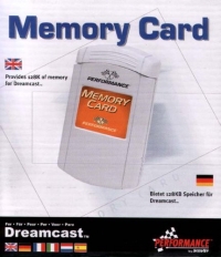 Performance Memory Card (white) [EU] Box Art