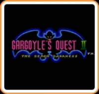 Gargoyle's Quest II: The Demon Darkness Box Art