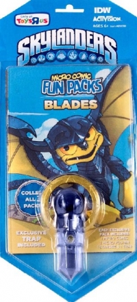 Skylanders Micro Comic Fun Packs - Blades Box Art