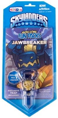 Skylanders Micro Comic Fun Packs - Jawbreaker Box Art