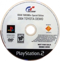Gran Turismo Special Edition: 2004 Toyota Demo Box Art