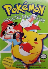 Pokémon Graphic Novel, Volume 1: The Electric Tale of Pikachu! Box Art