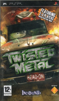 Twisted Metal: Head-On (Featuring 2-6 Players Infrastucture Mode) Box Art