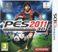 Pro Evolution Soccer 2011 3D Box Art