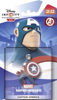 Captain America - Disney Infinity 2.0 Figure [NA] Box Art
