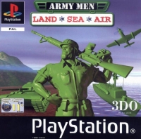 Army Men: Land, Sea, Air Box Art