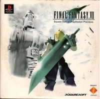 Final Fantasy VII: Square Soft on PlayStation Previews Box Art