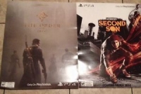 Order, The: 1886 & Infamous: Second Son double-sided promotional poster Box Art