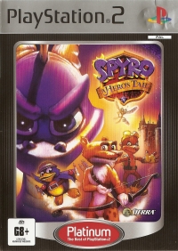 Spyro: A Hero's Tail - Platinum Box Art