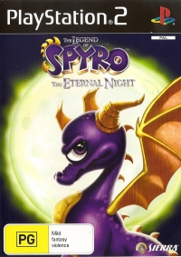 Legend of Spyro, The: The Eternal Night Box Art