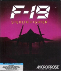 F-19 Stealth Fighter Box Art