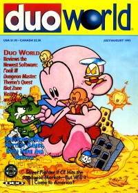 Duo World July/August 1993 Box Art