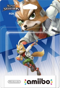 Super Smash Bros. - Fox (gray Nintendo logo) Box Art