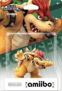 Super Smash Bros. - Bowser (gray Nintendo logo) Box Art