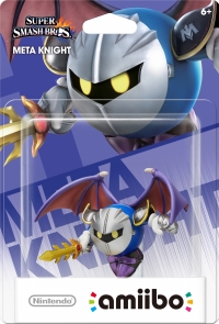 Super Smash Bros. - Meta Knight (gray Nintendo logo) Box Art